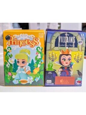 Two Pack Disney Princess and Vilains Blind Box
